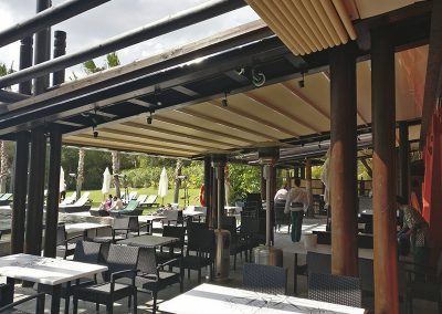 Terraza Hotel Barceló Asia Gardens. Restaurante Zen